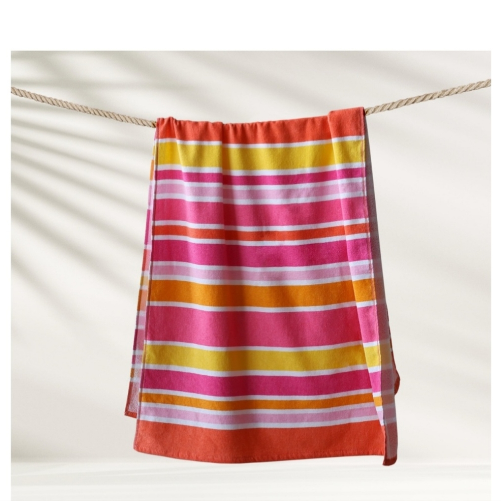 Set of 2 Mainstay Striped Huge beach Towels